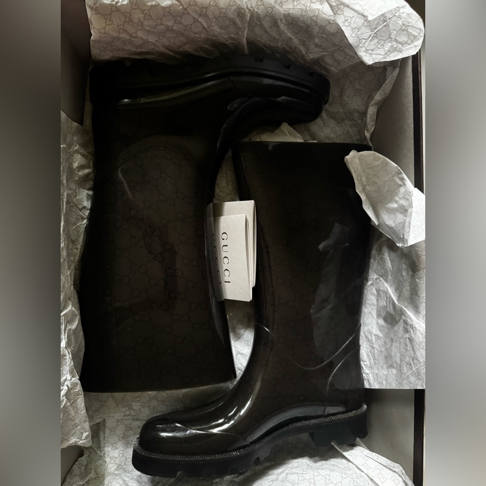 GUCCI RAIN BOOTS
